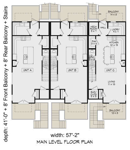 Main Floor for House Plan #940-01249
