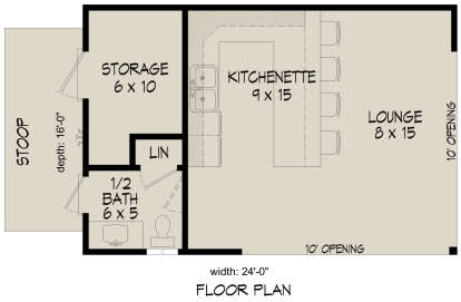 Main Floor  for House Plan #940-01251