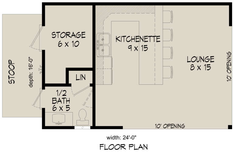 House Plan House Plan #32608 Drawing 1