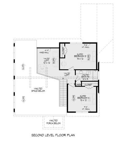 Second Floor for House Plan #940-01254