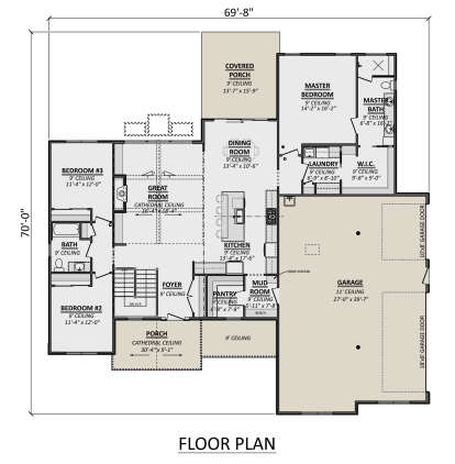 Main Floor  for House Plan #1958-00049