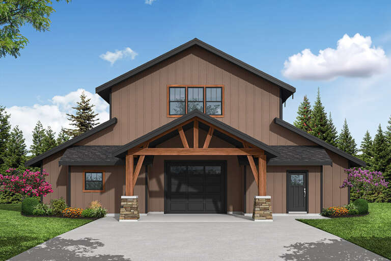 House Plan House Plan #32614 Front Elevation 