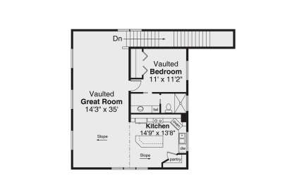 Main Floor for House Plan #035-01125