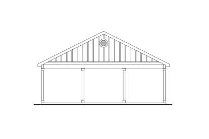 Traditional House Plan #035-01126 Elevation Photo