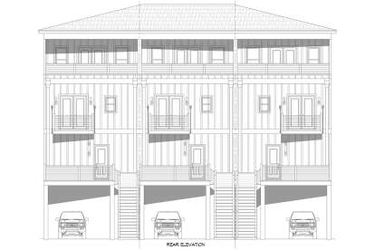 Modern House Plan #940-01255 Elevation Photo