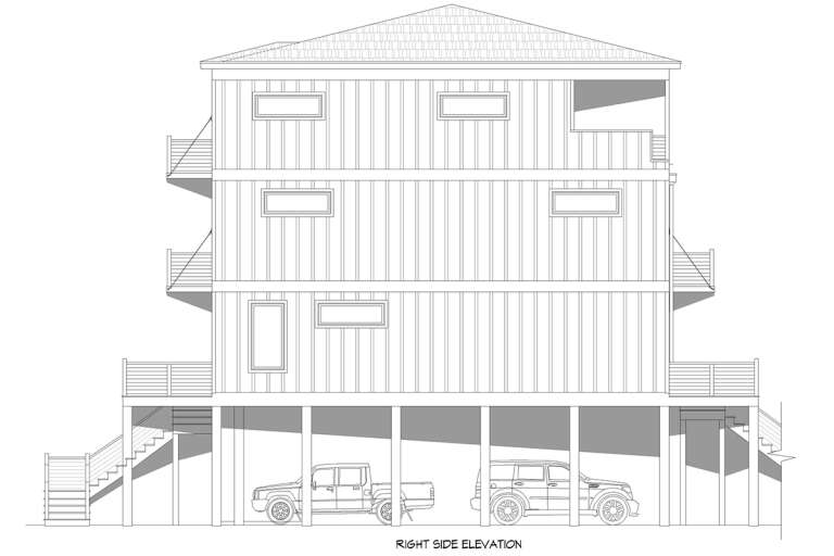 Modern Triplex Plan - 2,133 Square Feet, 3 Bedrooms, 3.5 Bathrooms ...