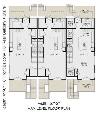 Main Floor for House Plan #940-01255