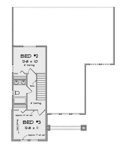 Second Floor for House Plan #4848-00452