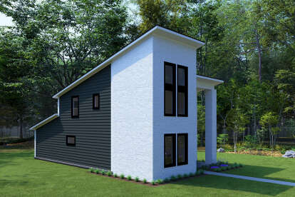 Modern House Plan #4848-00454 Elevation Photo