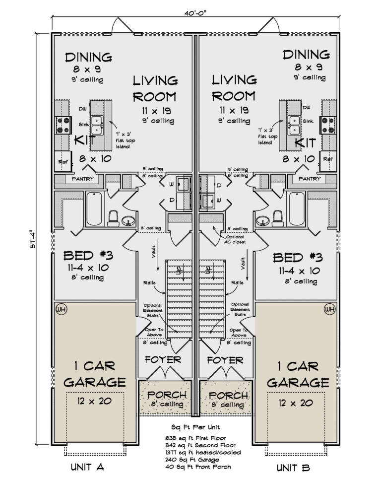 House Plan House Plan #32622 Drawing 1