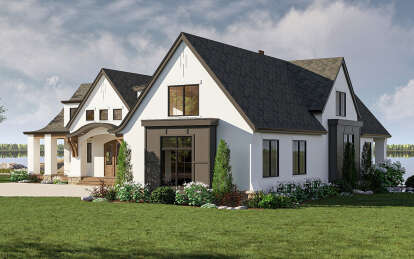 European House Plan #963-01119 Elevation Photo