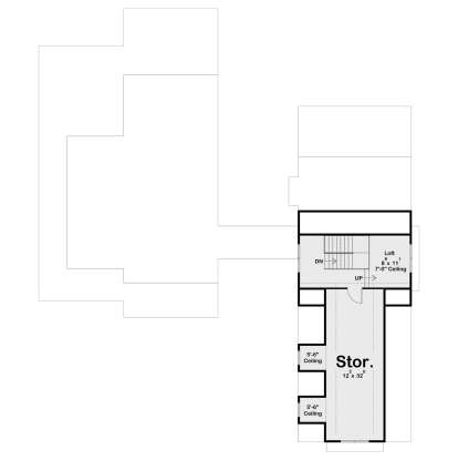 Second Floor for House Plan #963-01119