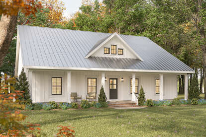 Modern Farmhouse House Plan #1776-00152 Elevation Photo