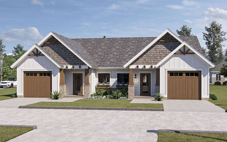 House Plan House Plan #32628 Front Elevation 