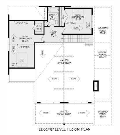 Second Floor for House Plan #940-01256