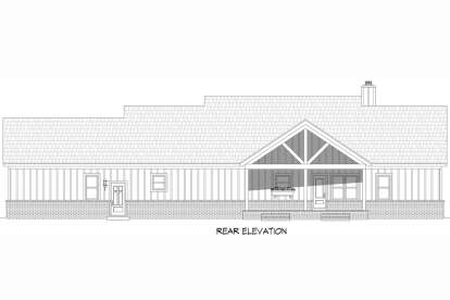 Modern Farmhouse House Plan #940-01257 Elevation Photo