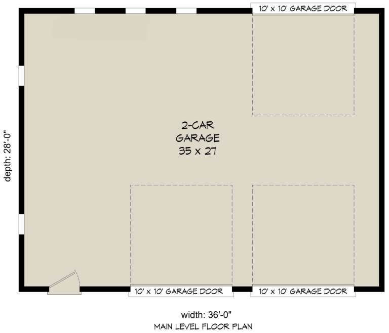 House Plan House Plan #32632 Drawing 1
