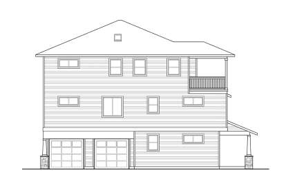 Traditional House Plan #035-01129 Elevation Photo