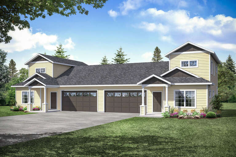 House Plan House Plan #32635 Front Elevation 