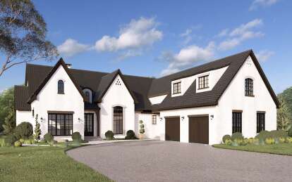 French Country House Plan #8318-00416 Elevation Photo