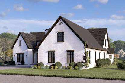 French Country House Plan #8318-00416 Elevation Photo