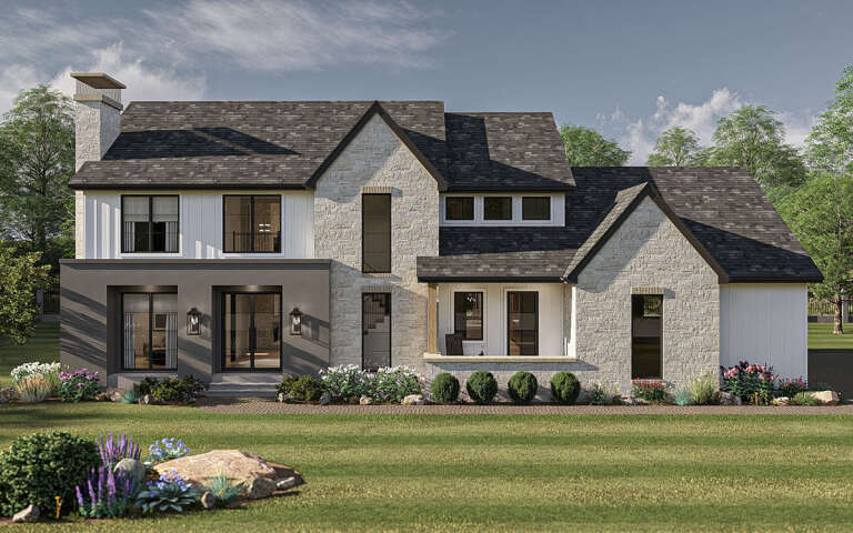 House Plan House Plan #32638 Front Elevation 