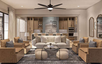 Modern Transitional House Plan #963-01122 Additional Photo