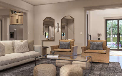 Modern Transitional House Plan #963-01122 Additional Photo