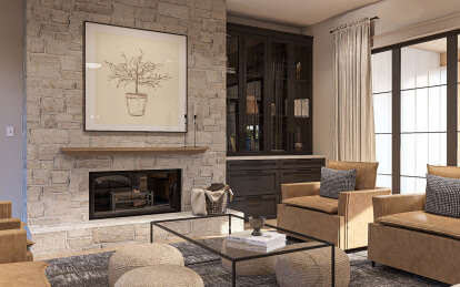 Modern Transitional House Plan #963-01122 Additional Photo