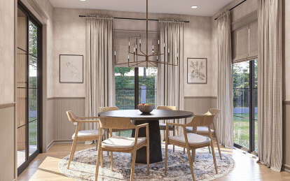 Modern Transitional House Plan #963-01122 Additional Photo