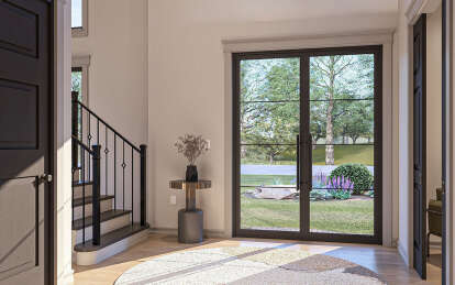 Modern Transitional House Plan #963-01122 Additional Photo