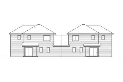Craftsman House Plan #035-01132 Elevation Photo