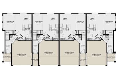 Main Floor  for House Plan #2802-00359