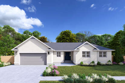 Traditional House Plan #2802-00360 Elevation Photo