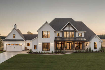 Modern Farmhouse House Plan #6849-00168 Build Photo