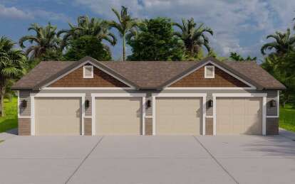Traditional House Plan #2802-00363 Elevation Photo
