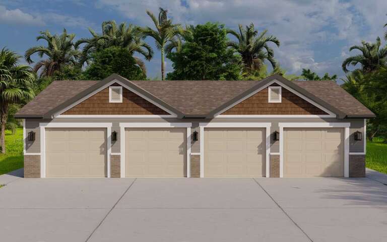 House Plan House Plan #32648 Front Elevation 