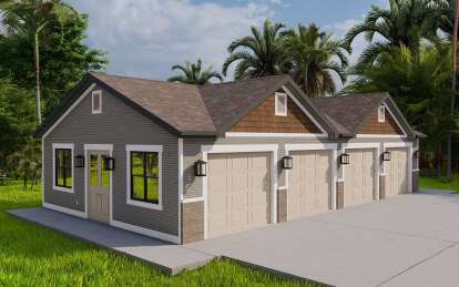 Traditional House Plan #2802-00363 Elevation Photo