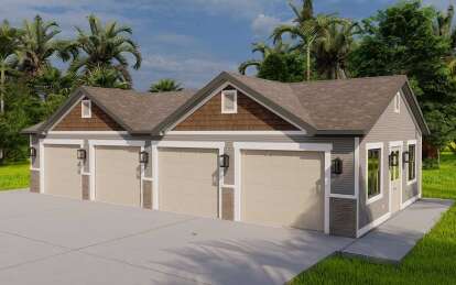 Traditional House Plan #2802-00363 Elevation Photo