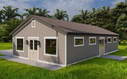 Traditional House Plan #2802-00363 Elevation Photo