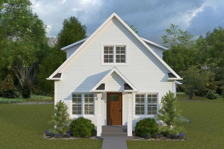 House Plan House Plan #32649 Front Elevation 
