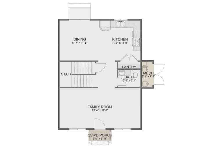 House Plan House Plan #32649 Drawing 1