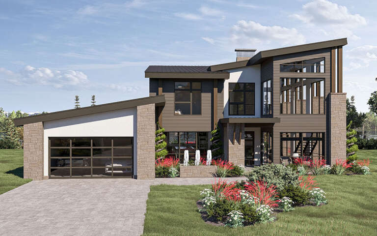 House Plan House Plan #32650 Front Elevation 