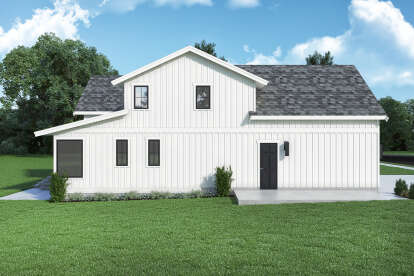 Modern Farmhouse House Plan #2464-00158 Elevation Photo