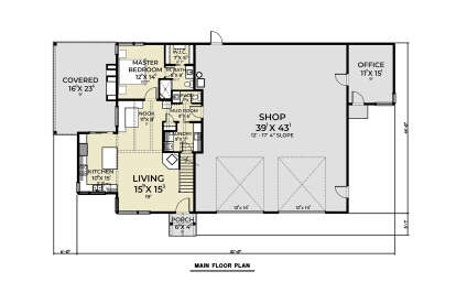 Main Floor  for House Plan #2464-00159