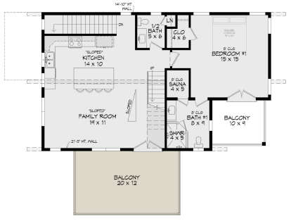 Main Floor for House Plan #940-01261