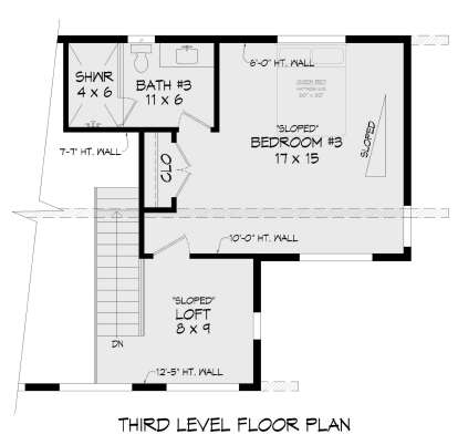 Third Floor for House Plan #940-01263