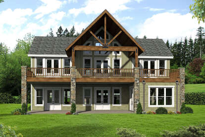 Modern Farmhouse House Plan #940-01265 Elevation Photo