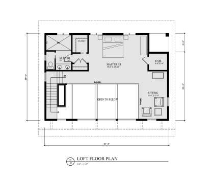 Second Floor for House Plan #3290-00010