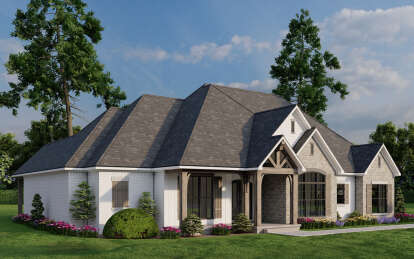 Craftsman House Plan #8318-00417 Elevation Photo